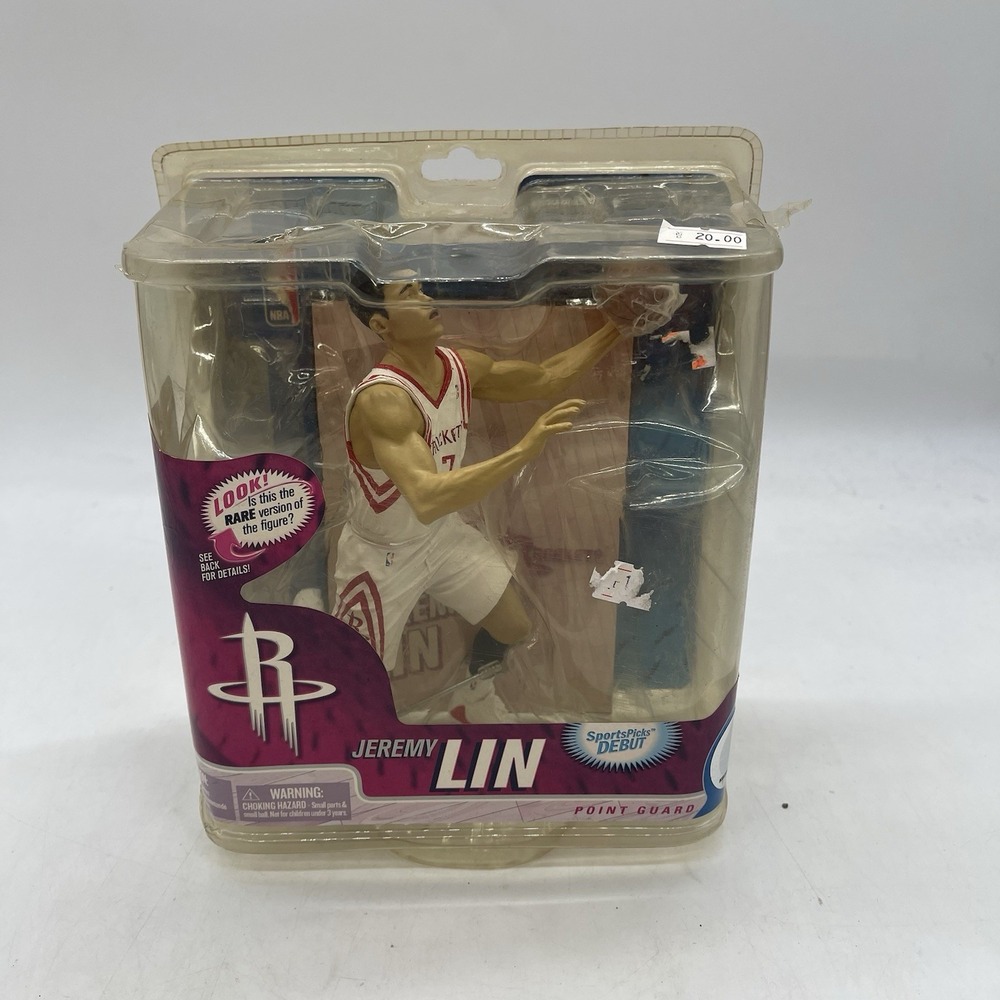 Mcfarlane NBA Figure Jeremy Lin Series 21 New Sealed In Box Action Collector